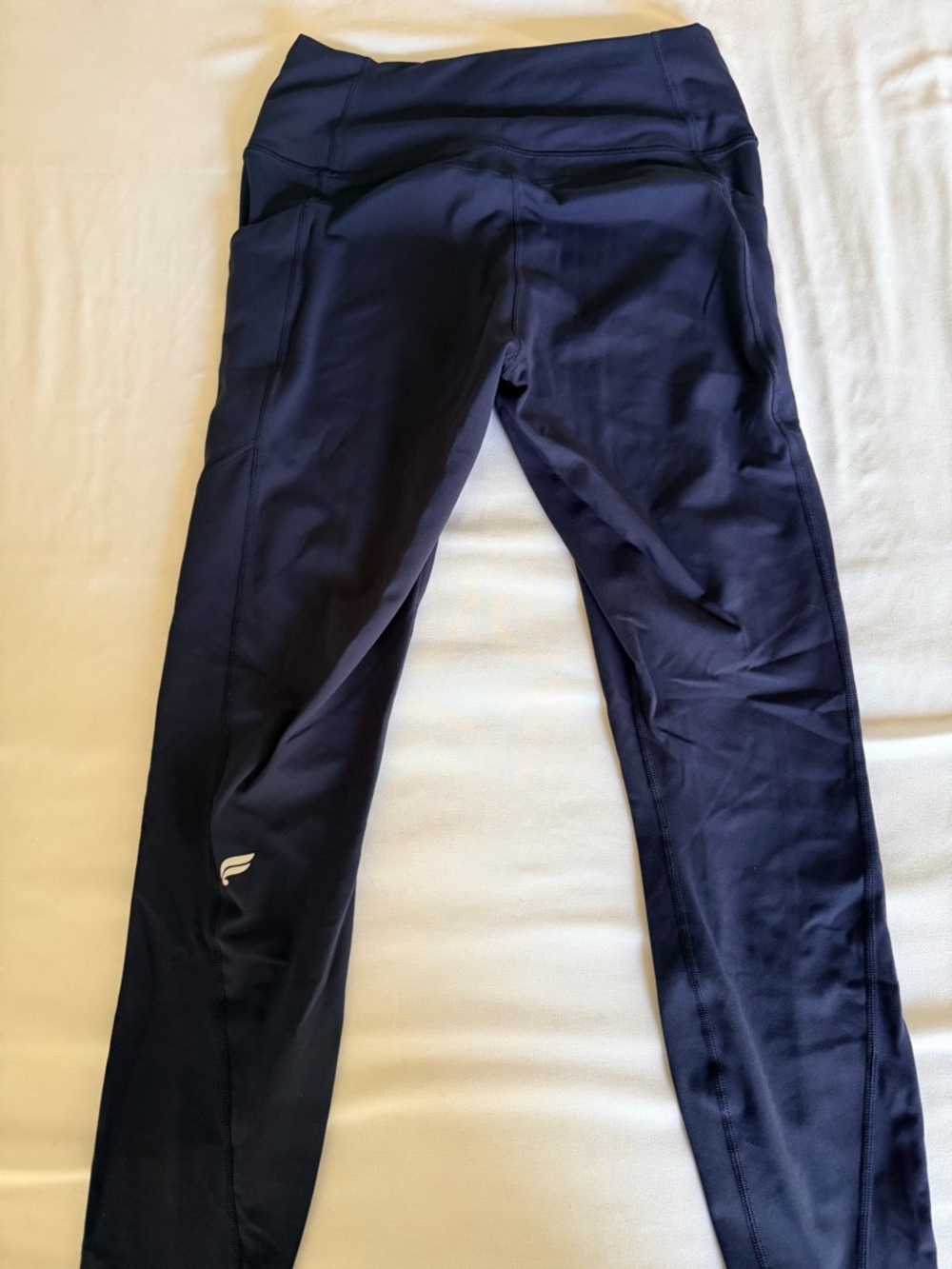Fabletics Navy High-Waist Performance Leggings
